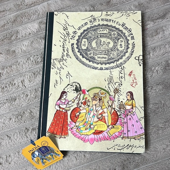 Other - India World Traveler Collection Oversized Notebook Hard Cover